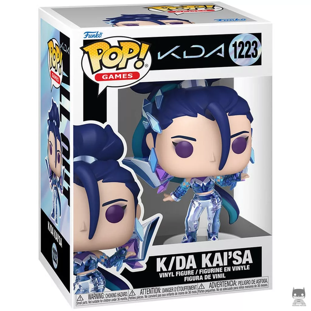 K/DA Kai'Sa Funko Pop! figure in its box