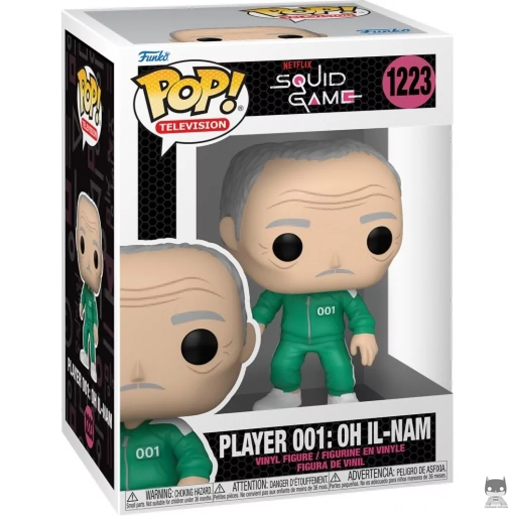 Oh Il-Nam 001 Funko Pop! figure in its box