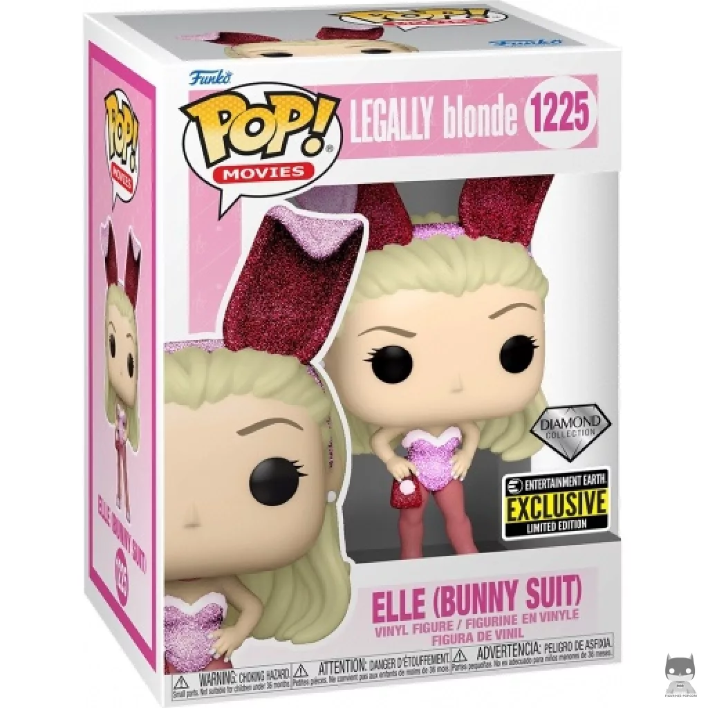 Elle in Bunny Suit (Diamond Glitter) Funko Pop! figure in its box