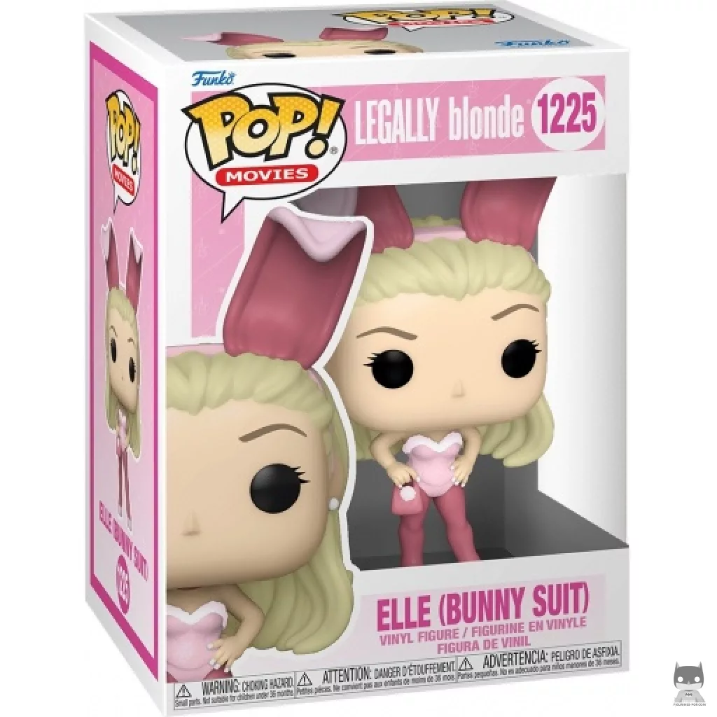 Elle in Bunny Suit Funko Pop! figure in its box
