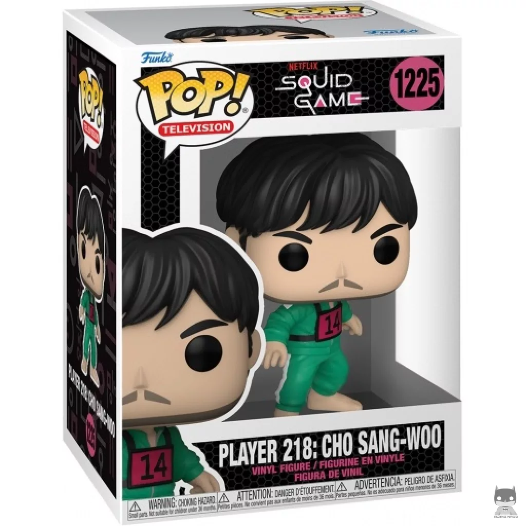 Cho Sang-Woo 218 Funko Pop! figure in its box