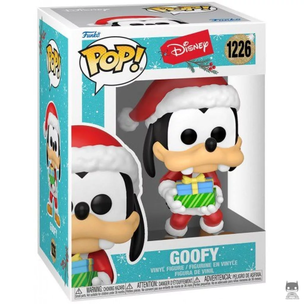 Santa Goofy Funko Pop! figure in its box