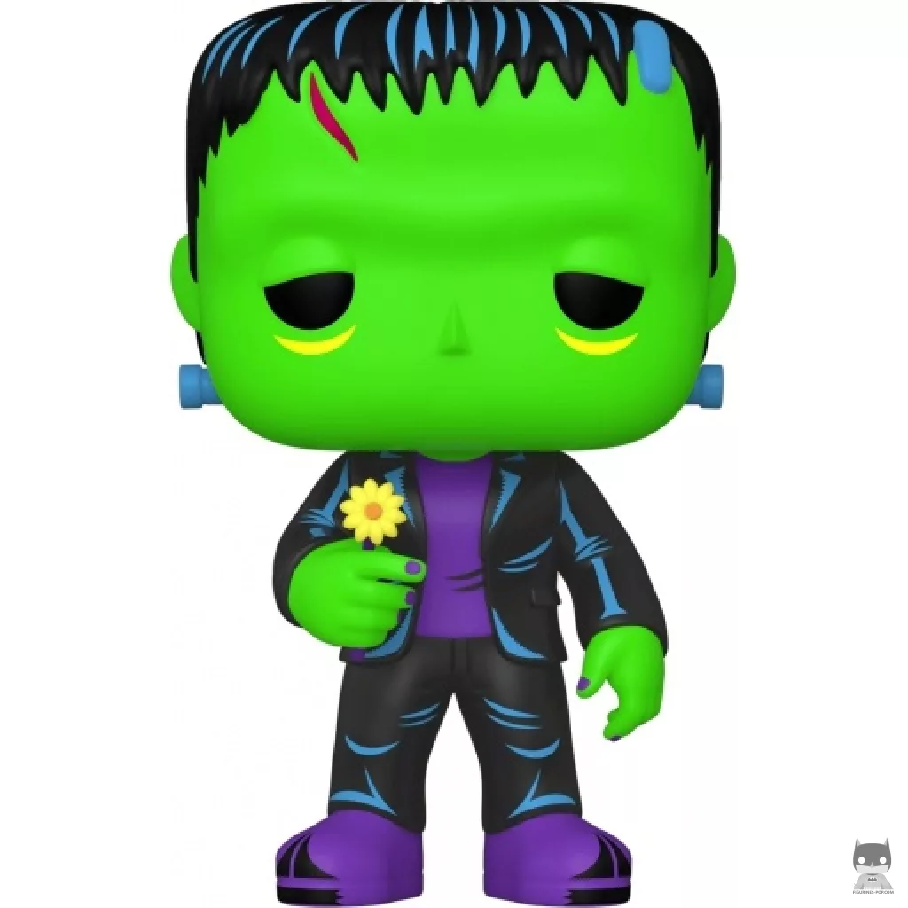 Frankenstein with Flower (Blacklight) Funko Pop! figure (Universal Monsters)