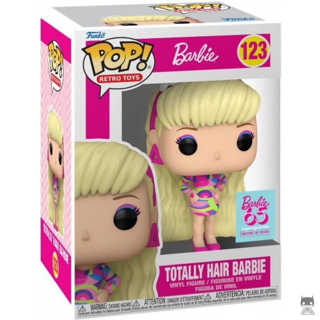 Totally Hair Barbie Funko Pop! figure in its box