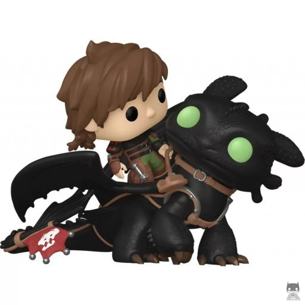 Hiccup on Toothless Funko Pop! figure (How to Train Your Dragon)