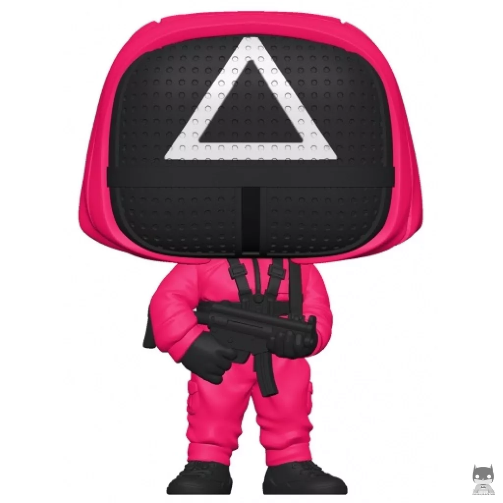 Red Soldier with Triangle Mask Funko Pop! figure (Squid Game)