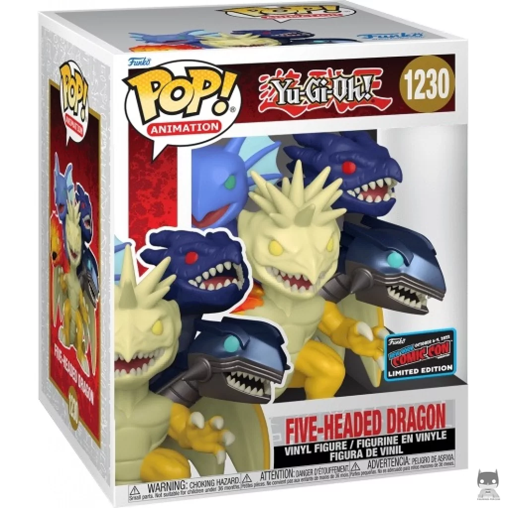 Five-Headed Dragon Funko Pop! figure in its box