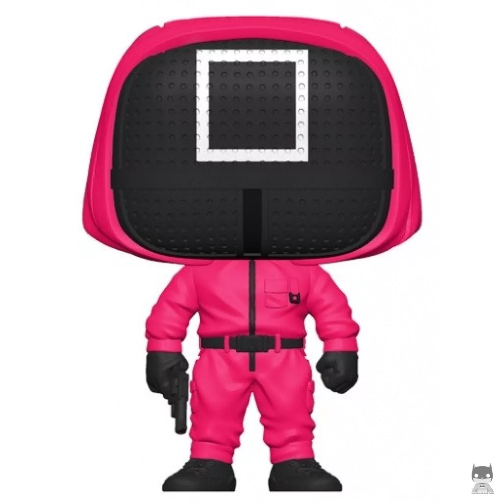 Red Soldier with Square Mask Funko Pop! figure (Squid Game)
