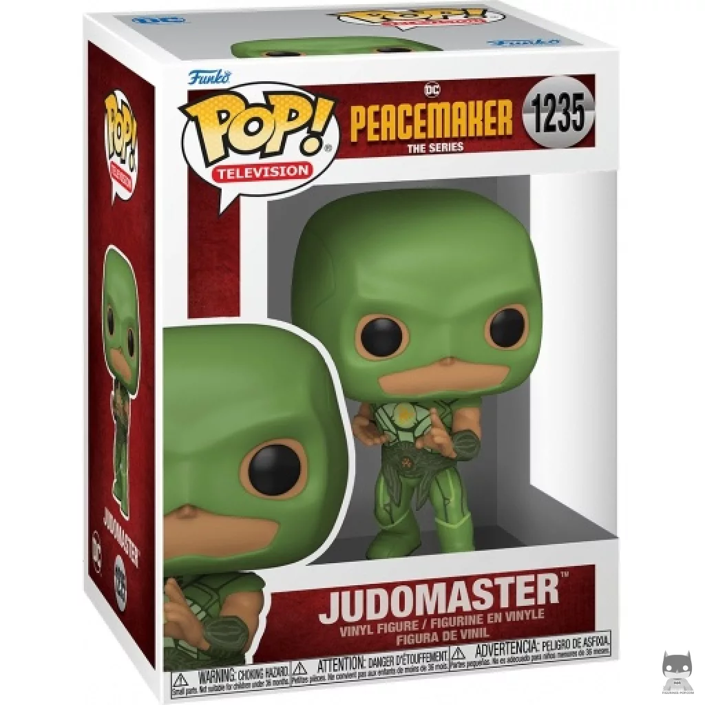 Judomaster Funko Pop! figure in its box