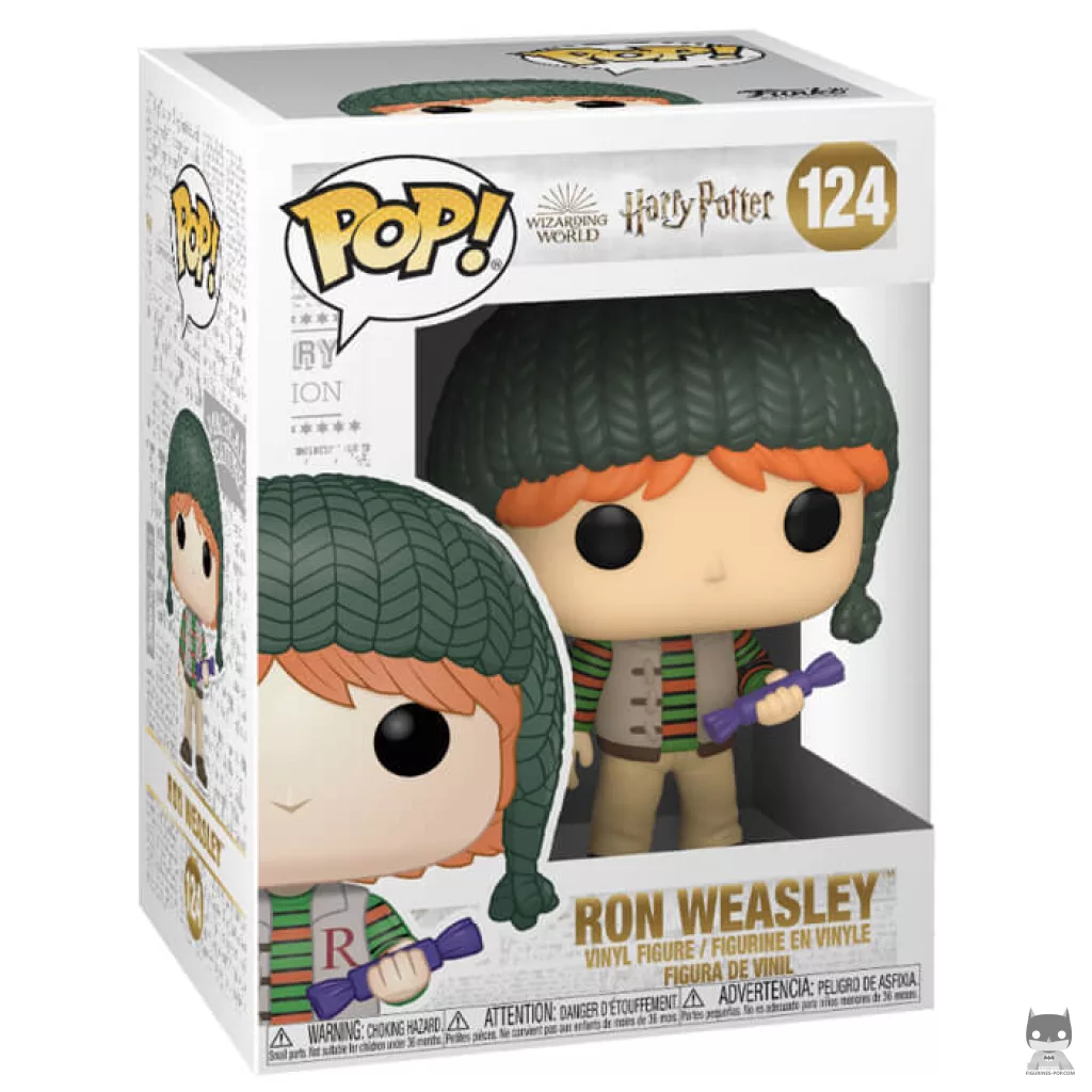Ron Weasley (Holiday) Funko Pop! figure in its box