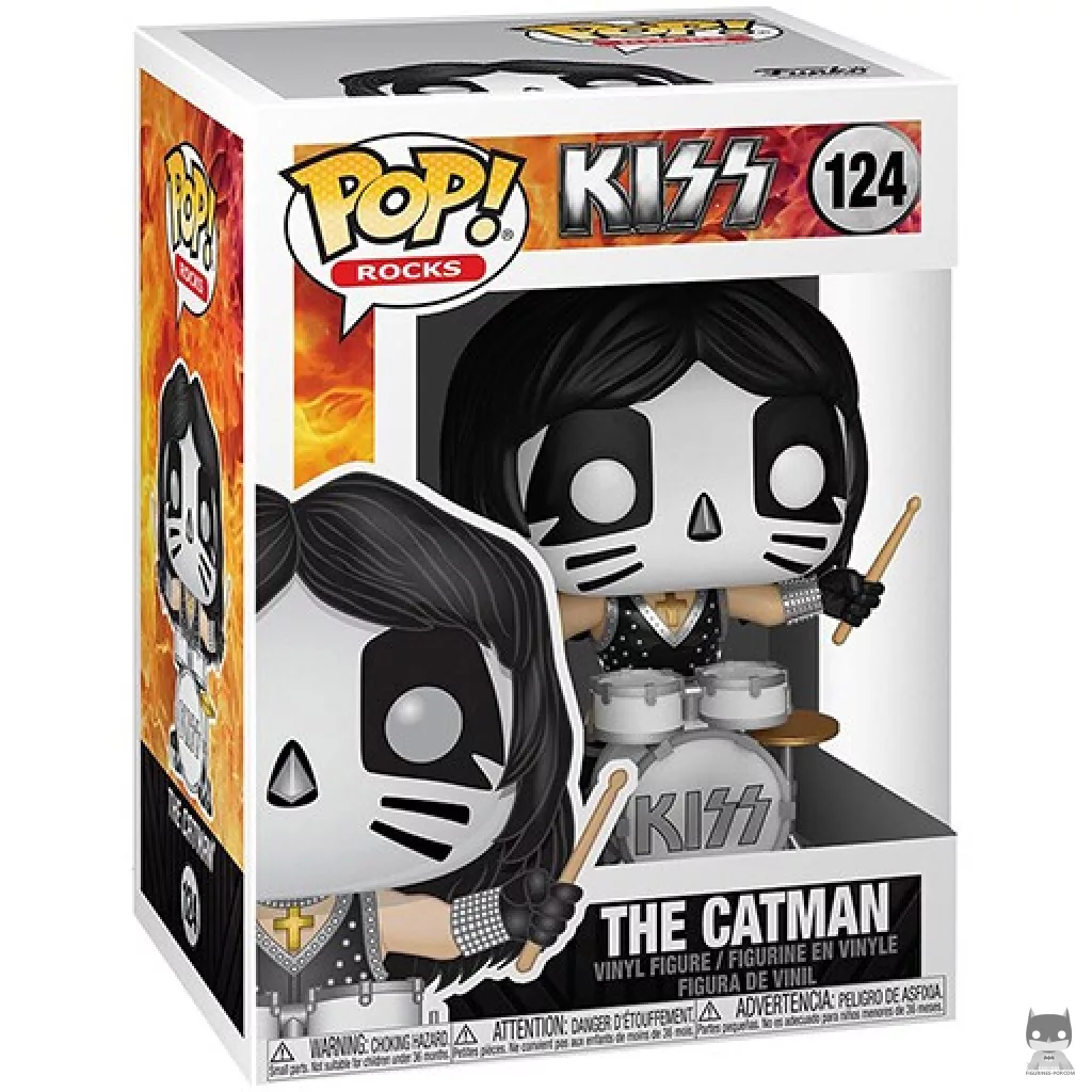 The Catman Funko Pop! figure in its box