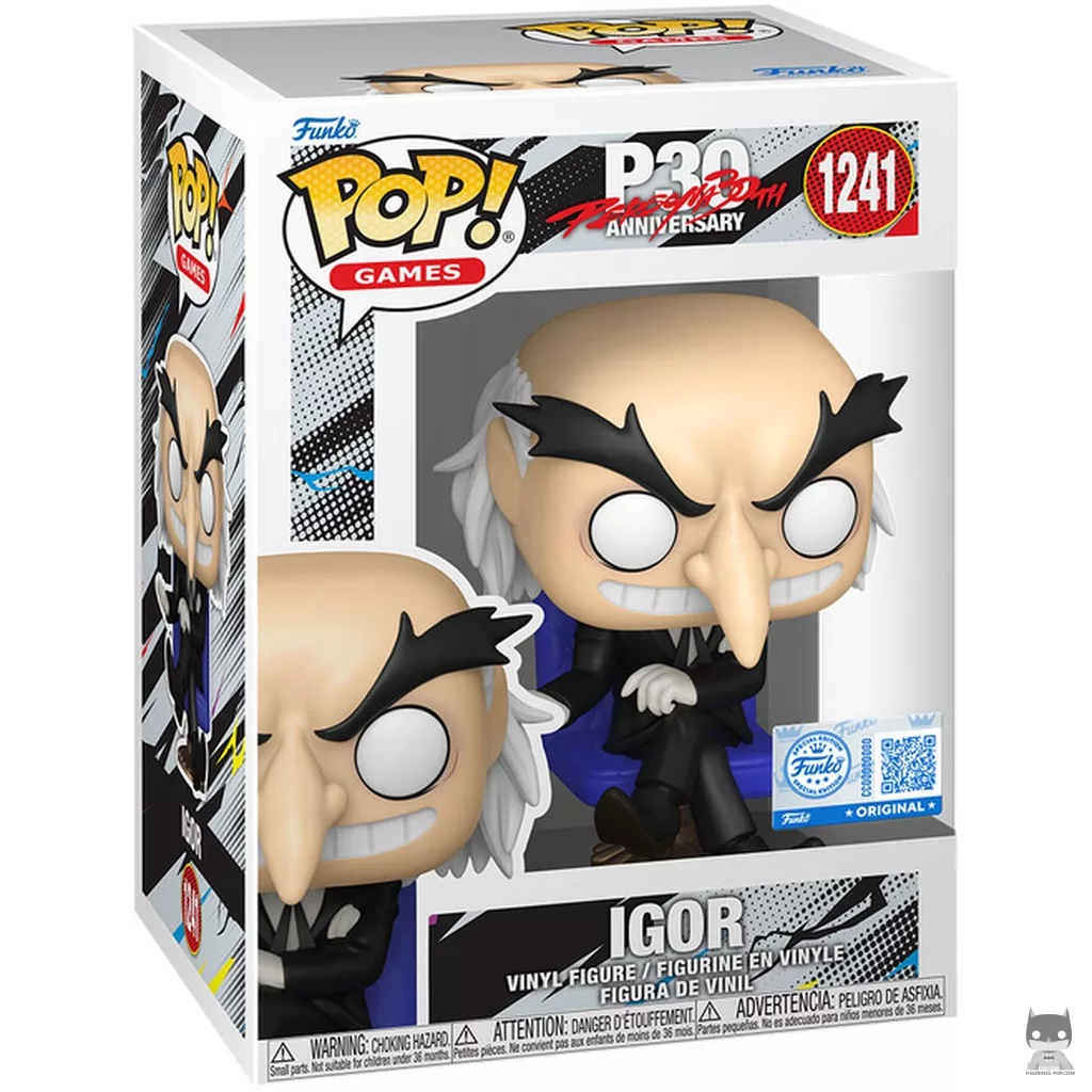 Igor (30th Anniversary) Funko Pop! figure in its box