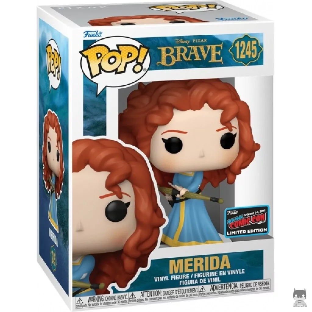 Merida Funko Pop! figure in its box