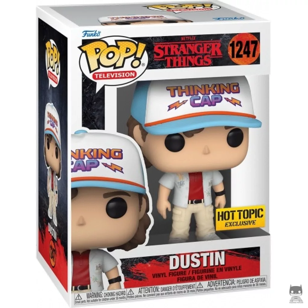Dustin Funko Pop! figure in its box