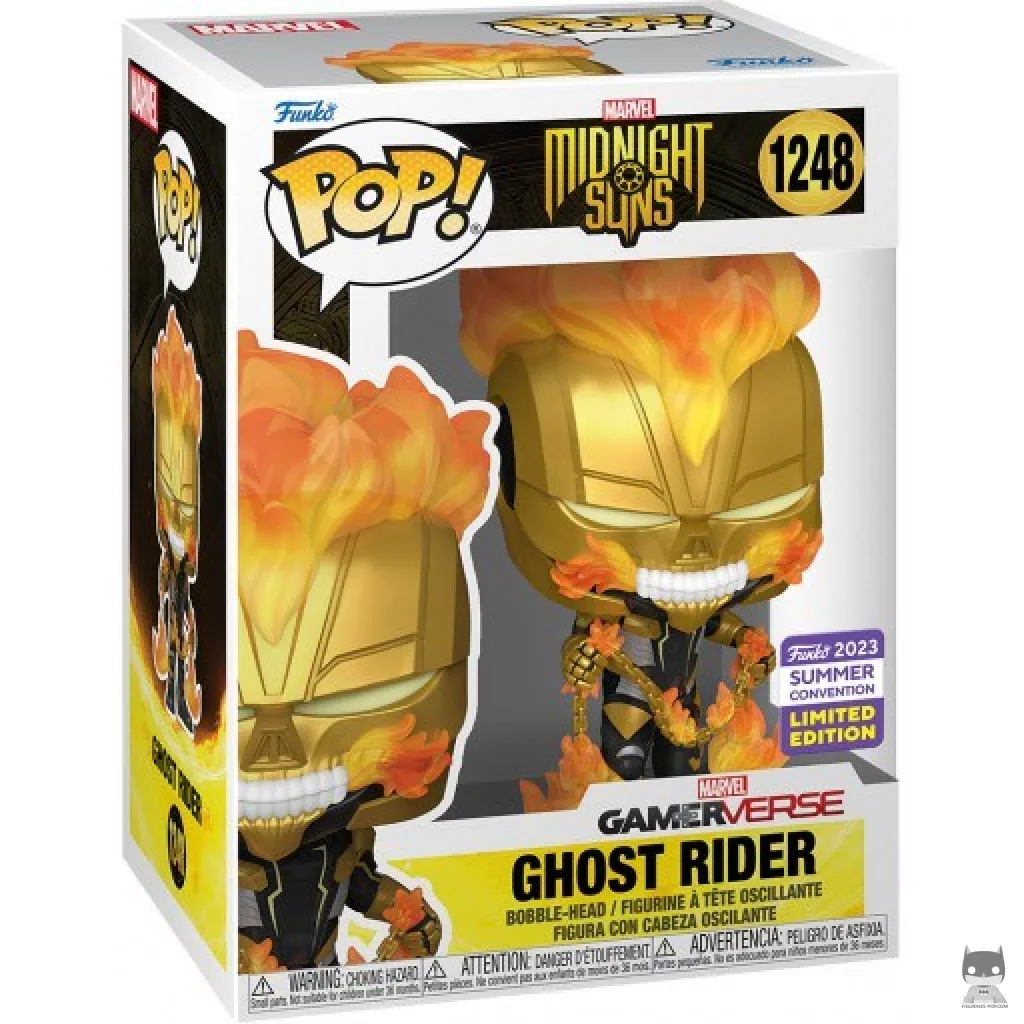 Ghost Rider Funko Pop! figure in its box