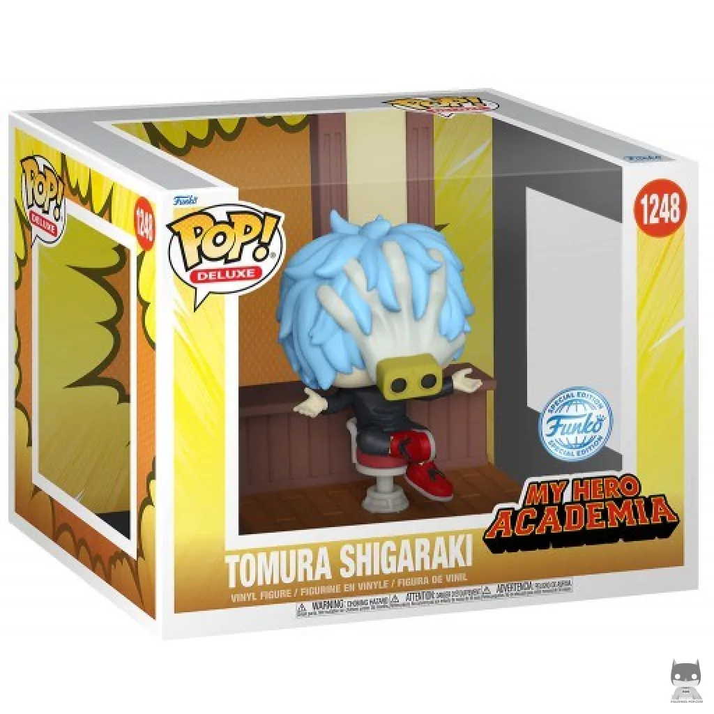League of Villains: Tomura Shigaraki Funko Pop! figure in its box