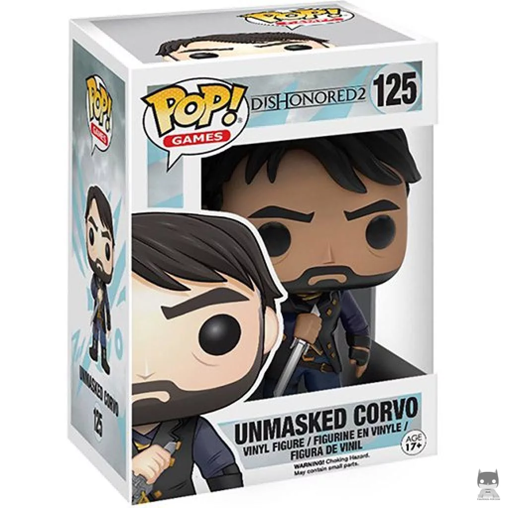 Corvo Funko Pop! figure in its box