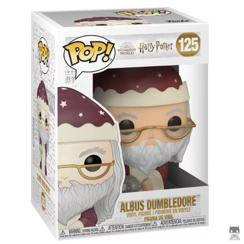 Albus Dumbledore (Holiday) Funko Pop! figure in its box