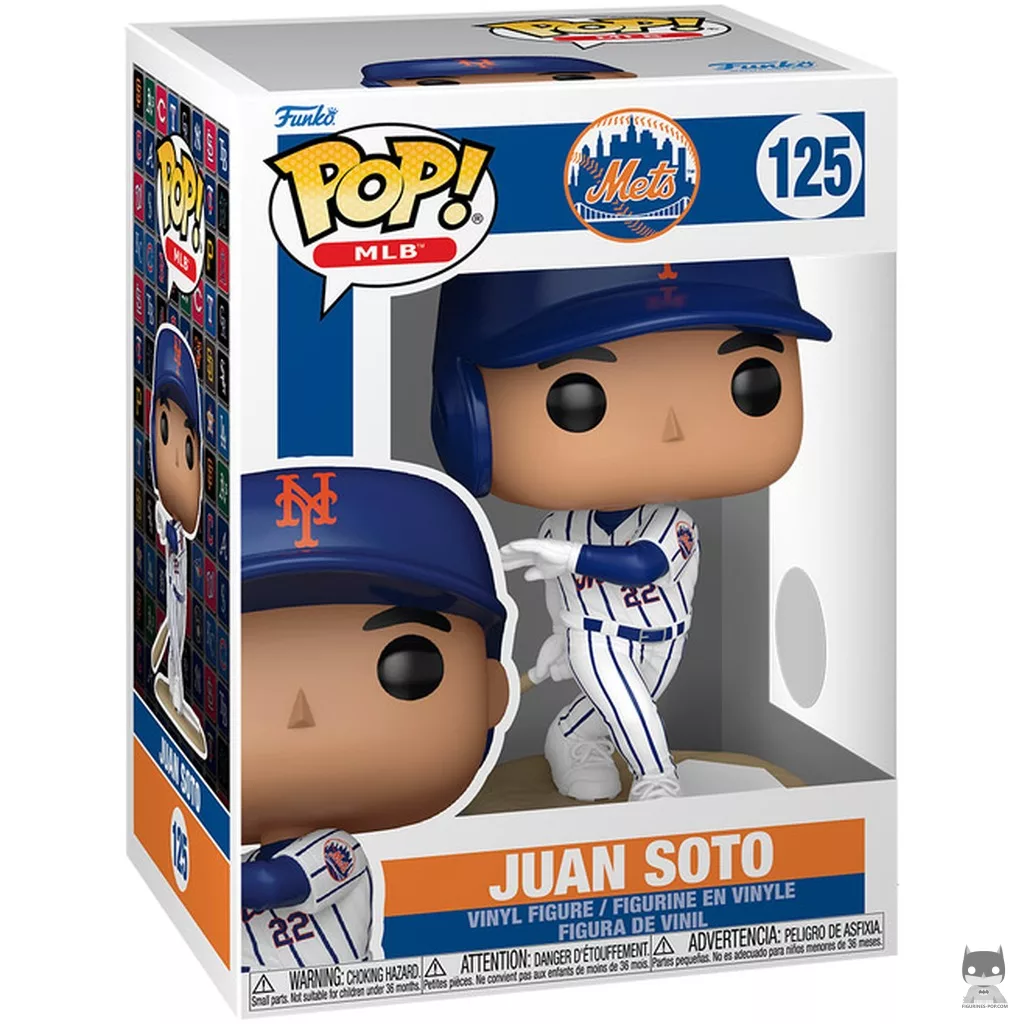 Juan Soto Funko Pop! figure in its box