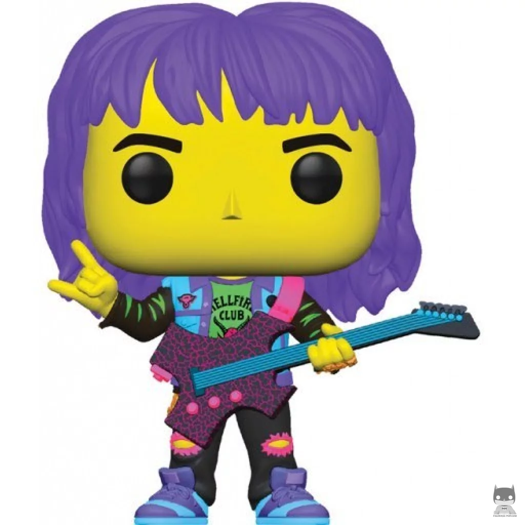 Eddie (Black Light) Funko Pop! figure (Stranger Things)