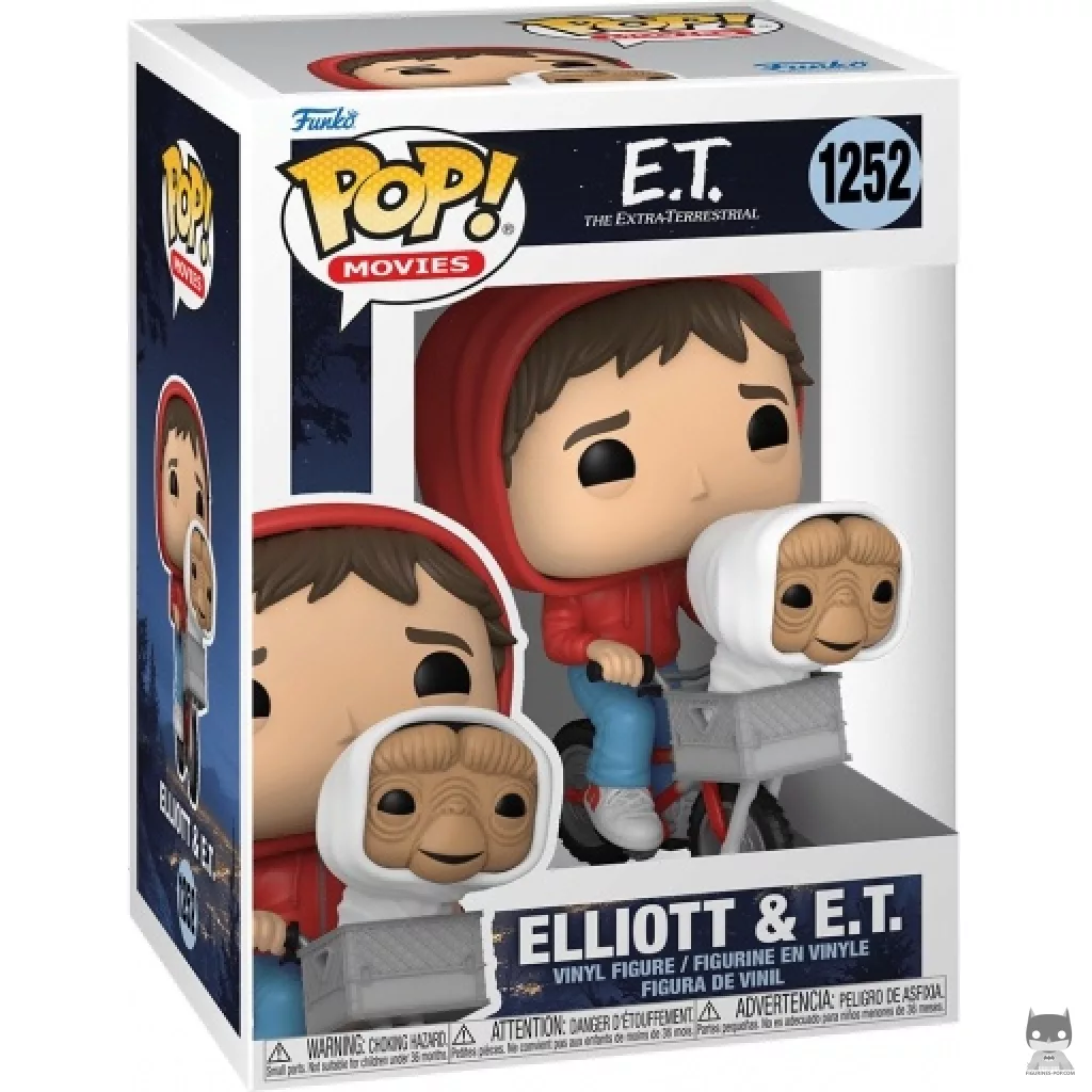 Elliot & E.T. Funko Pop! figure in its box