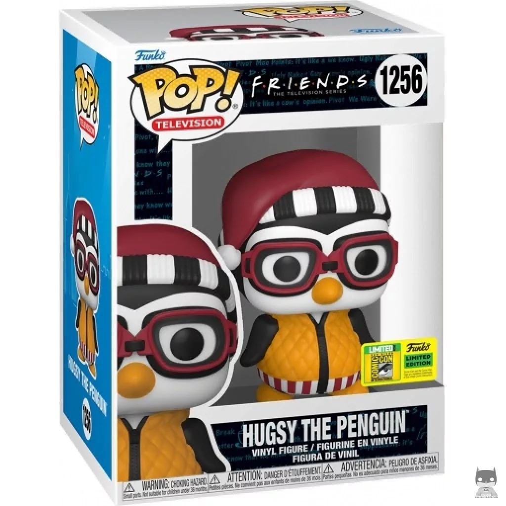 Hugsy the Penguin Funko Pop! figure in its box