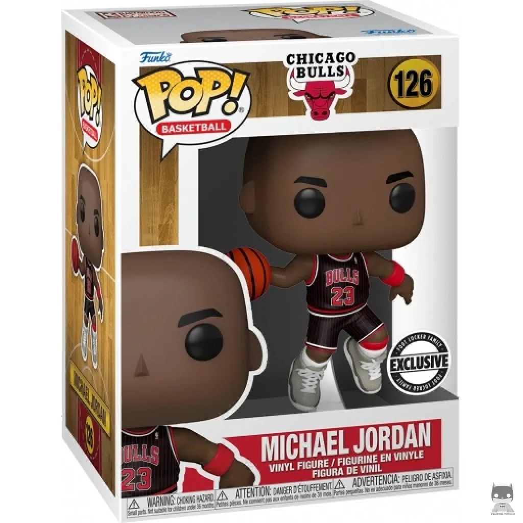 Michael Jordan (Black Jersey) Funko Pop! figure in its box