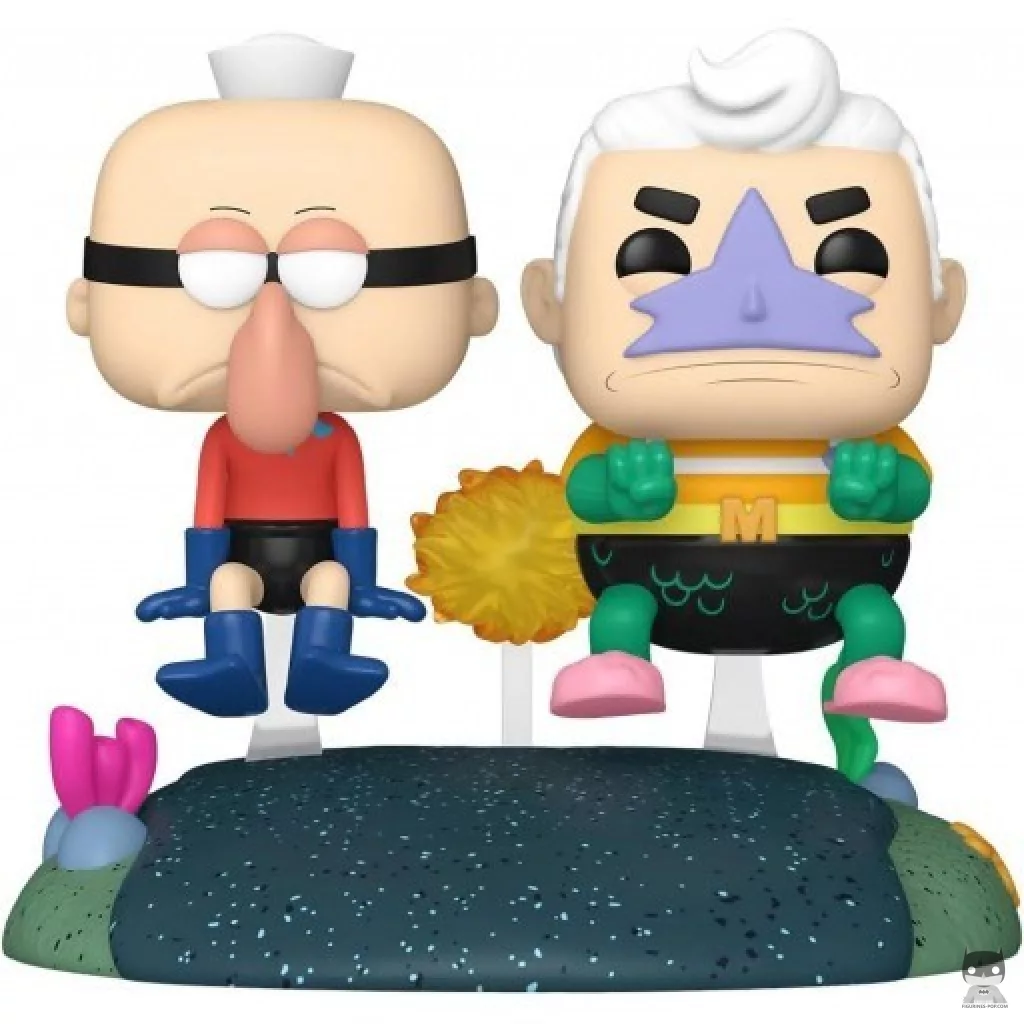 Mermaid Man & Barnacle Boy with The Invisible Boatmobile Funko Pop! figure (SpongeBob SquarePants)