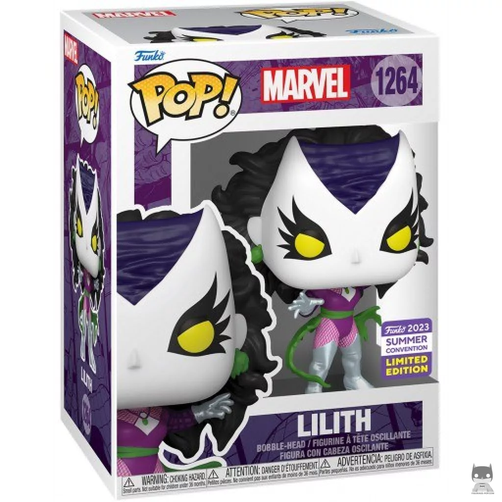 Lilith "Mother of Demons" Funko Pop! figure in its box