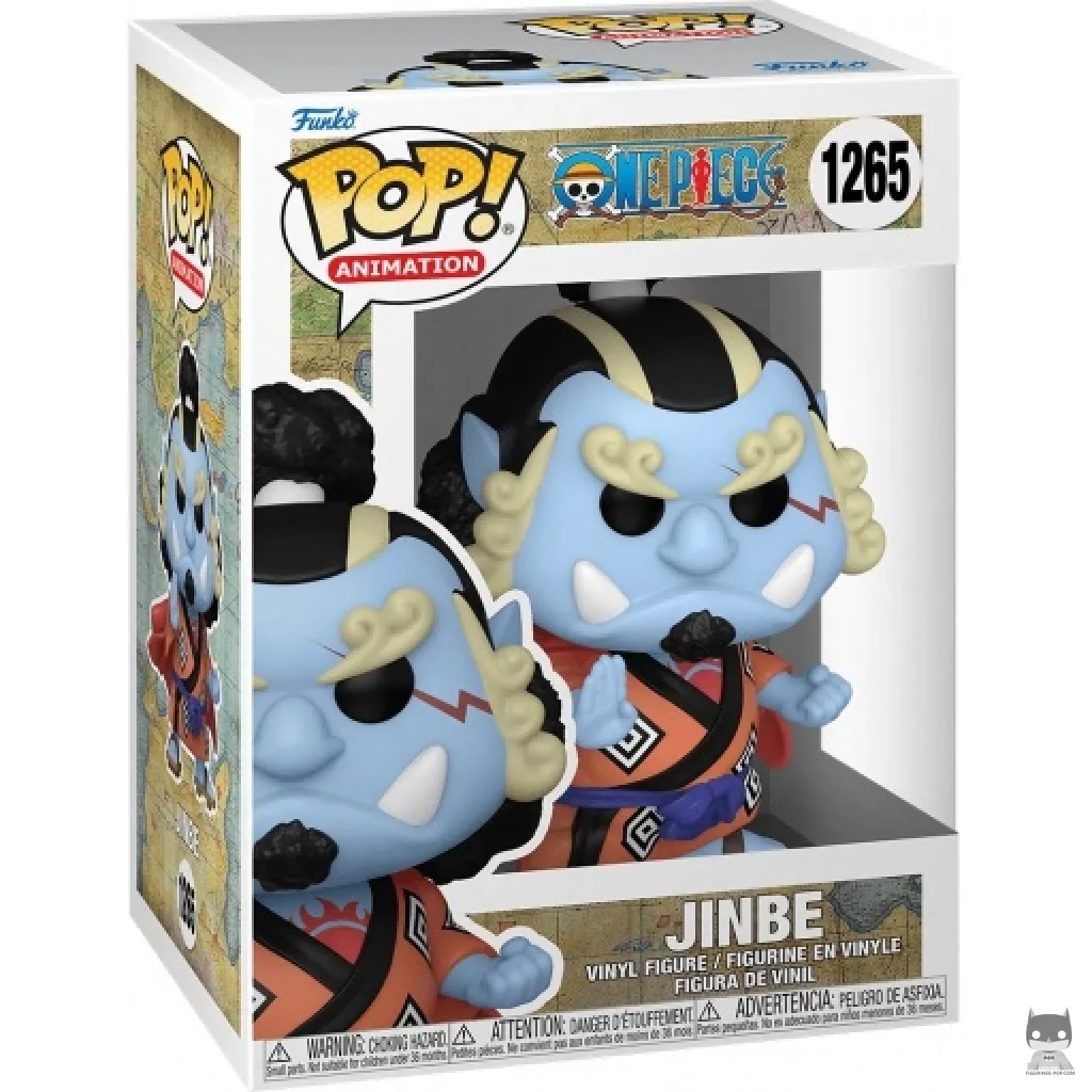 Jinbe Funko Pop! figure in its box