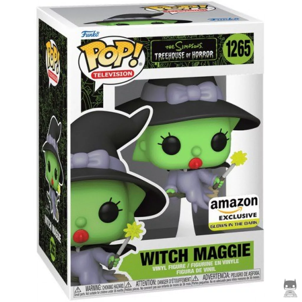 Witch Maggie (Glow in the Dark) Funko Pop! figure in its box