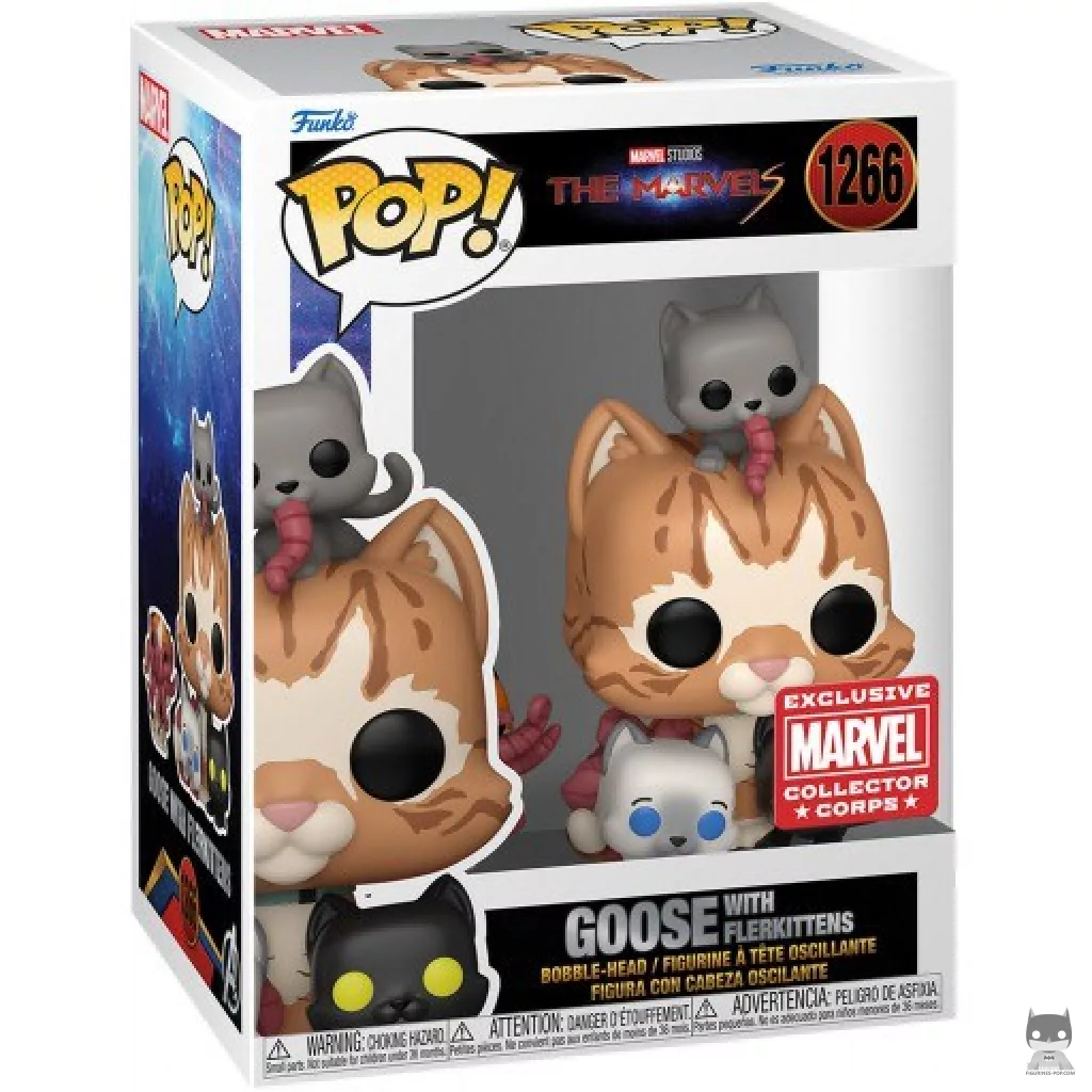 Goose with Flerkittens Funko Pop! figure in its box