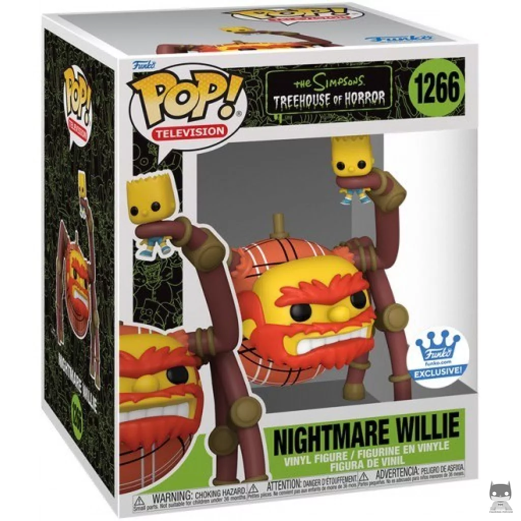 Spider Willie (Supersized) Funko Pop! figure in its box