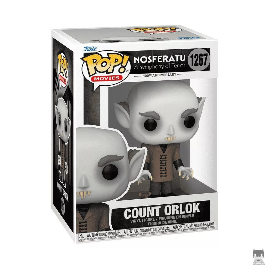 Nosferatu Funko Pop! figure in its box