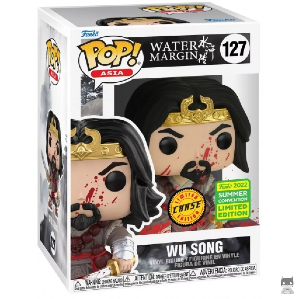 Wu Song (Chase & Bloody) Funko Pop! figure in its box
