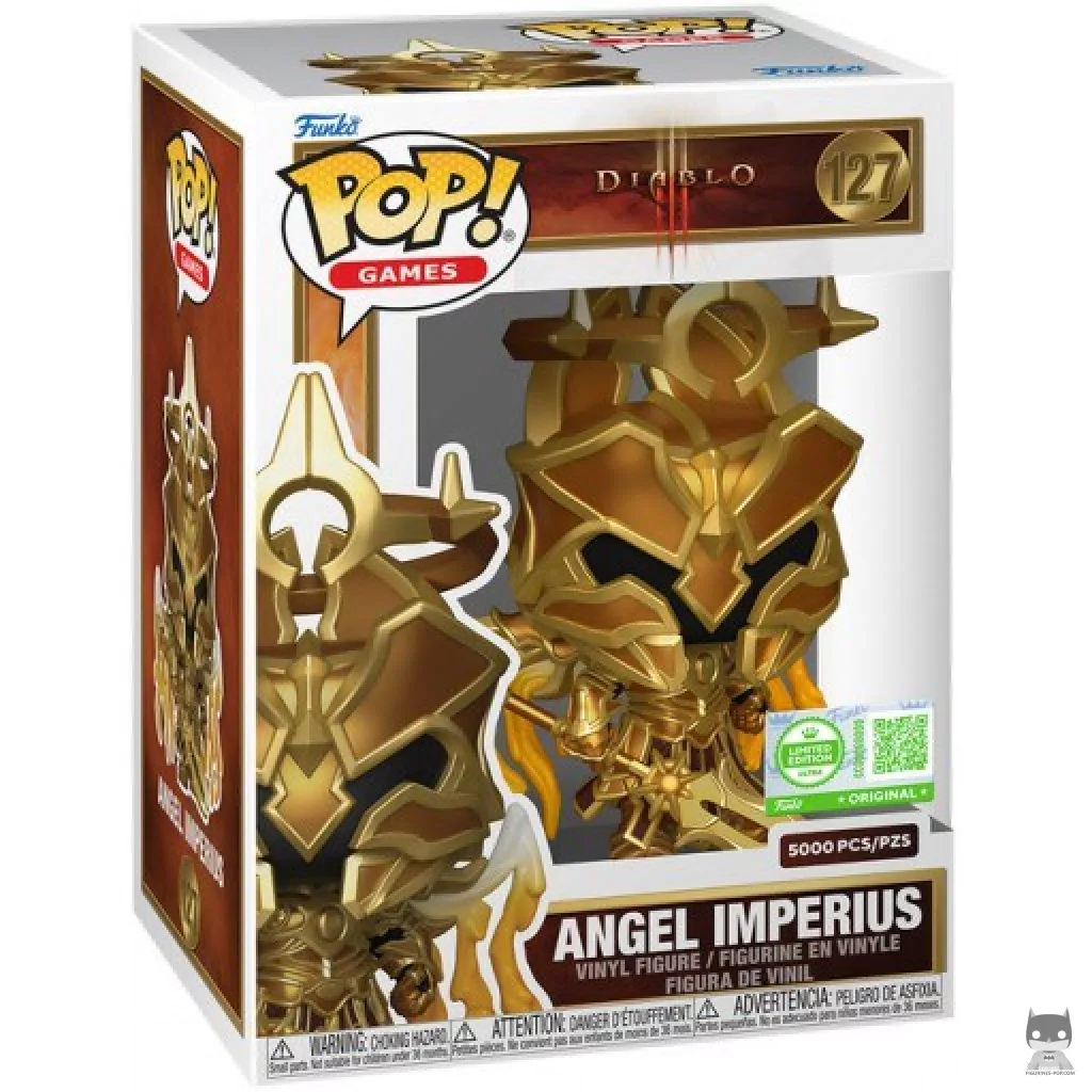 Angel Imperius Funko Pop! figure in its box