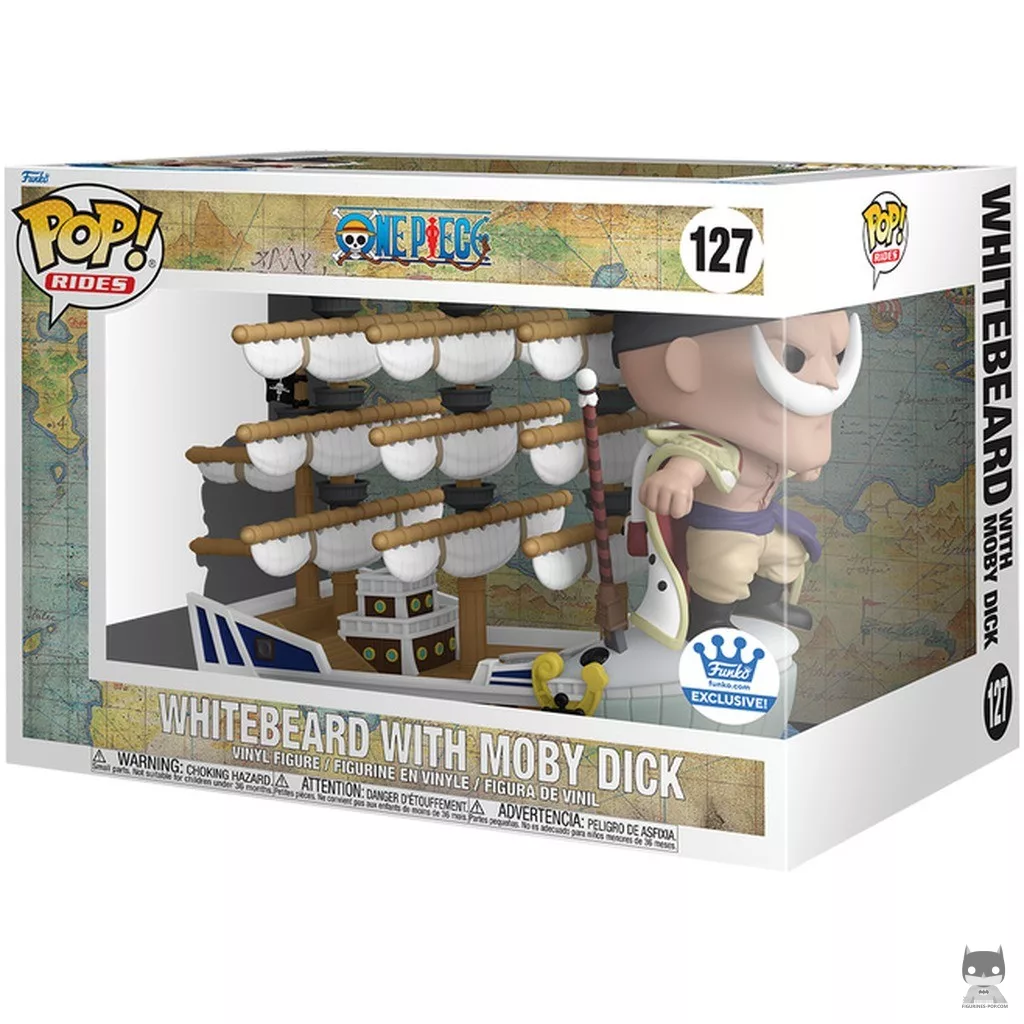 Whitebeard with Moby Dick Funko Pop! figure in its box