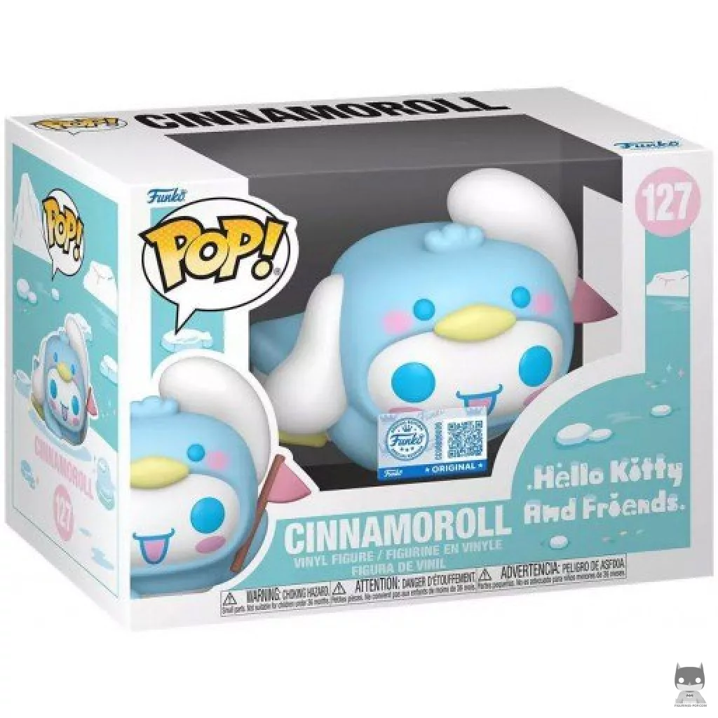 Cinnamoroll (Penguin) Funko Pop! figure in its box
