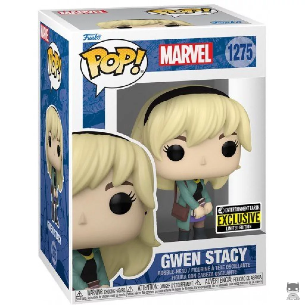 Gwen Stacy Funko Pop! figure in its box