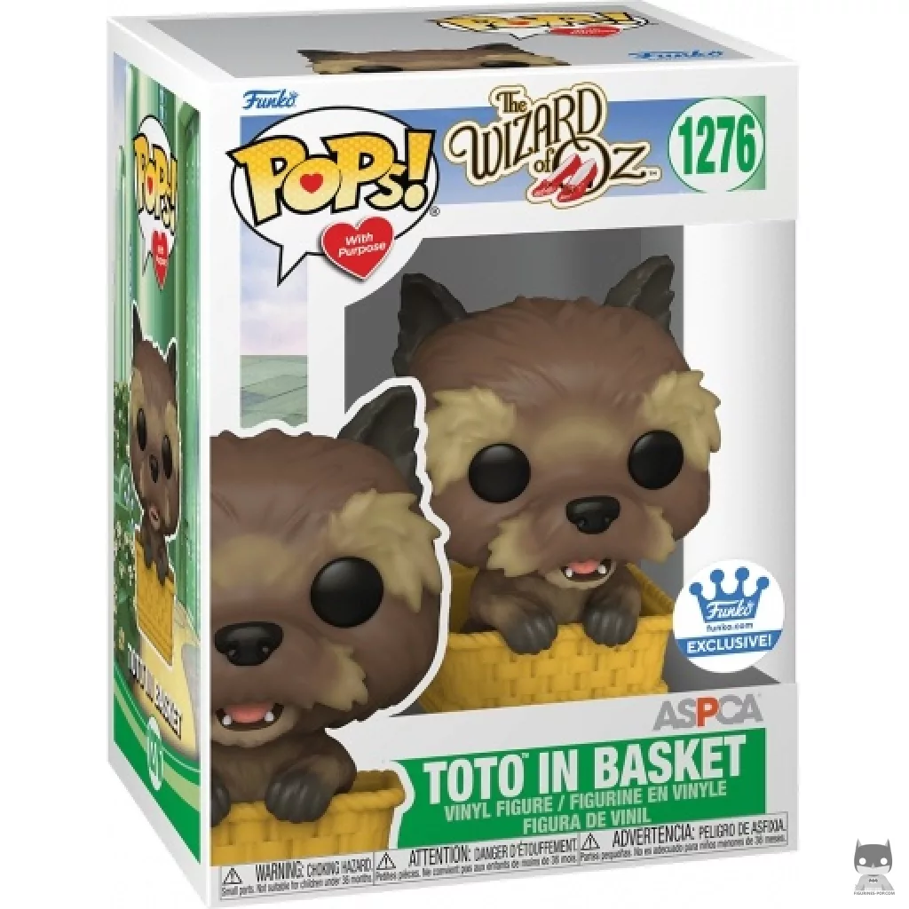Toto In Basket Funko Pop! figure in its box
