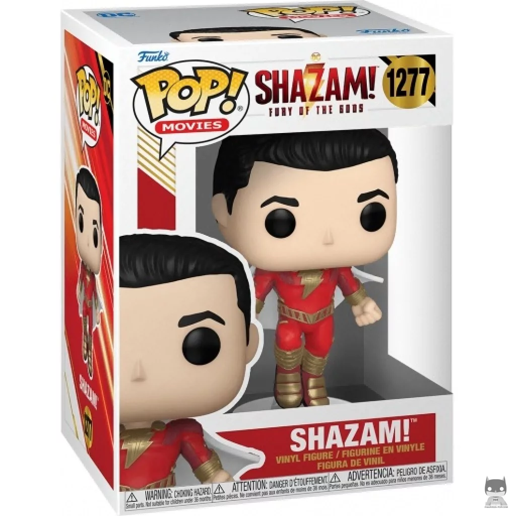 Shazam! Funko Pop! figure in its box