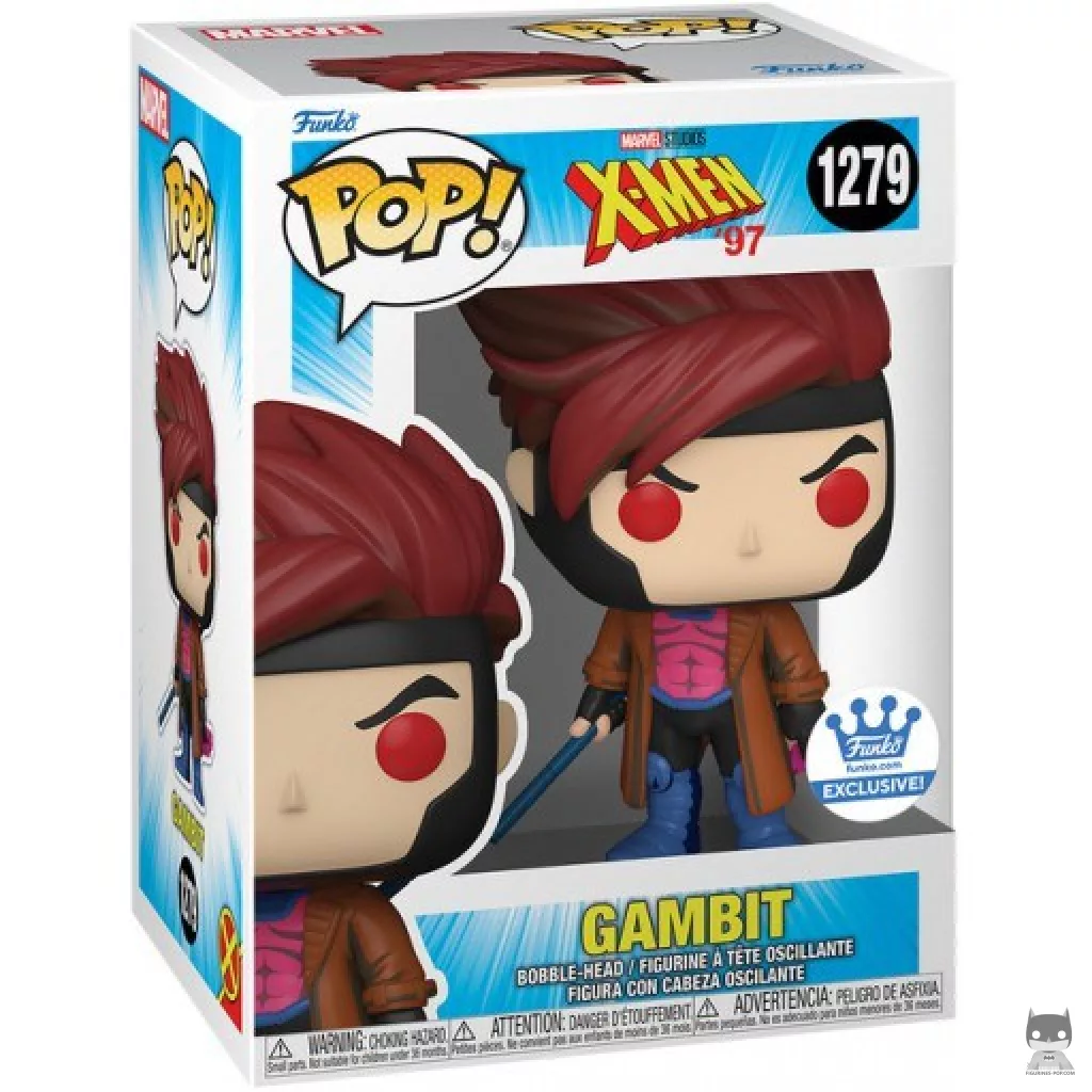 Gambit Funko Pop! figure in its box