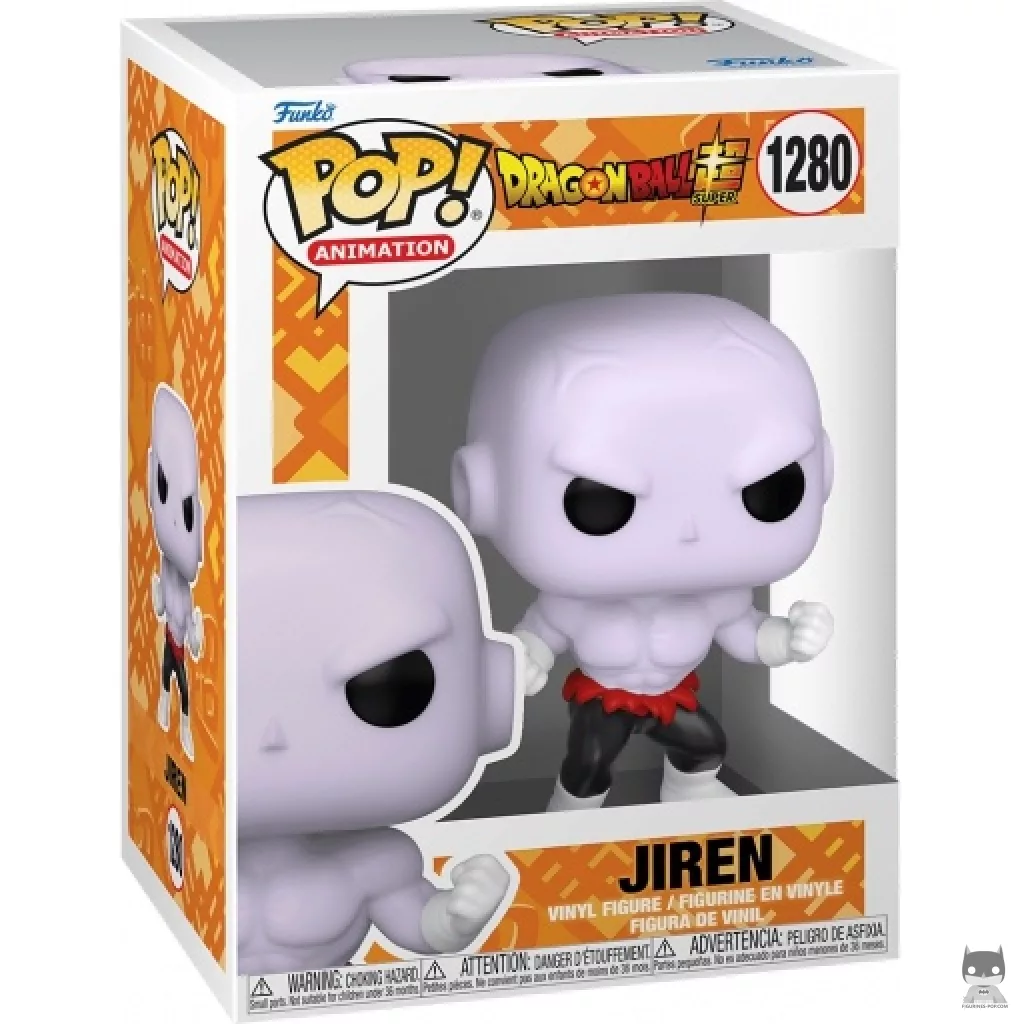 Jiren Funko Pop! figure in its box