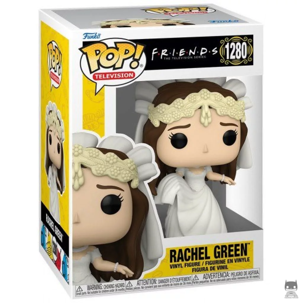 Rachel Green Wedding Funko Pop! figure in its box