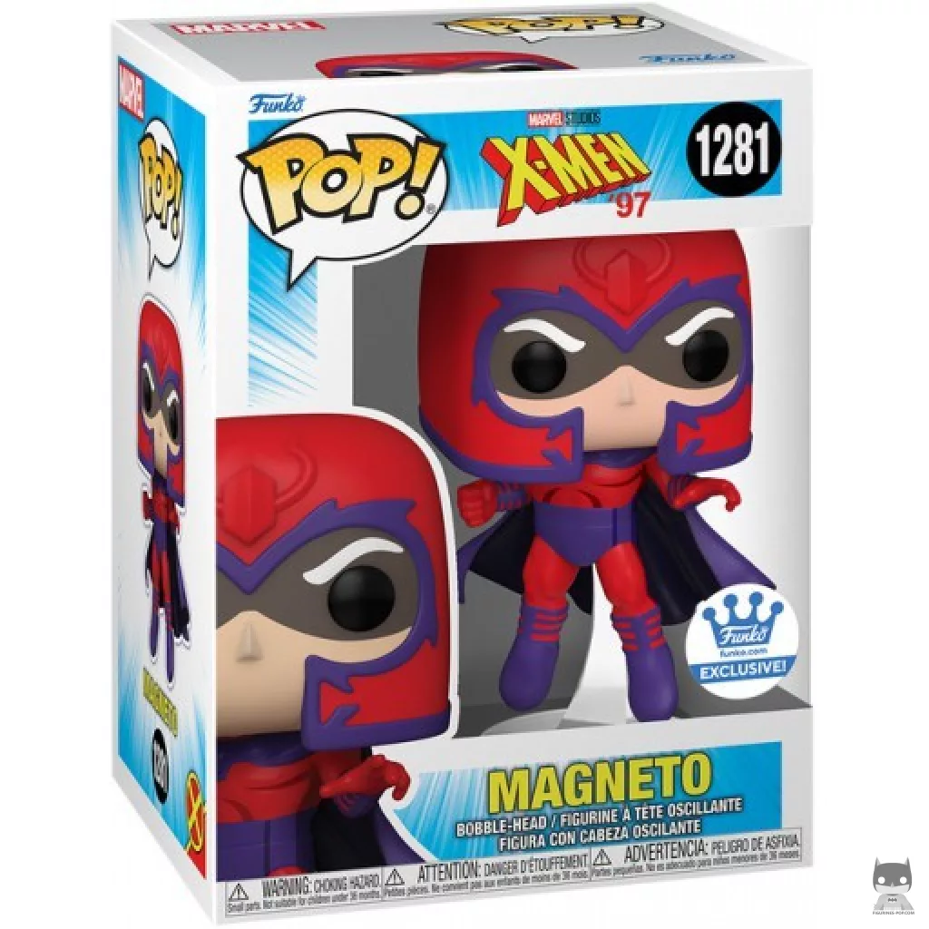 Magneto Funko Pop! figure in its box