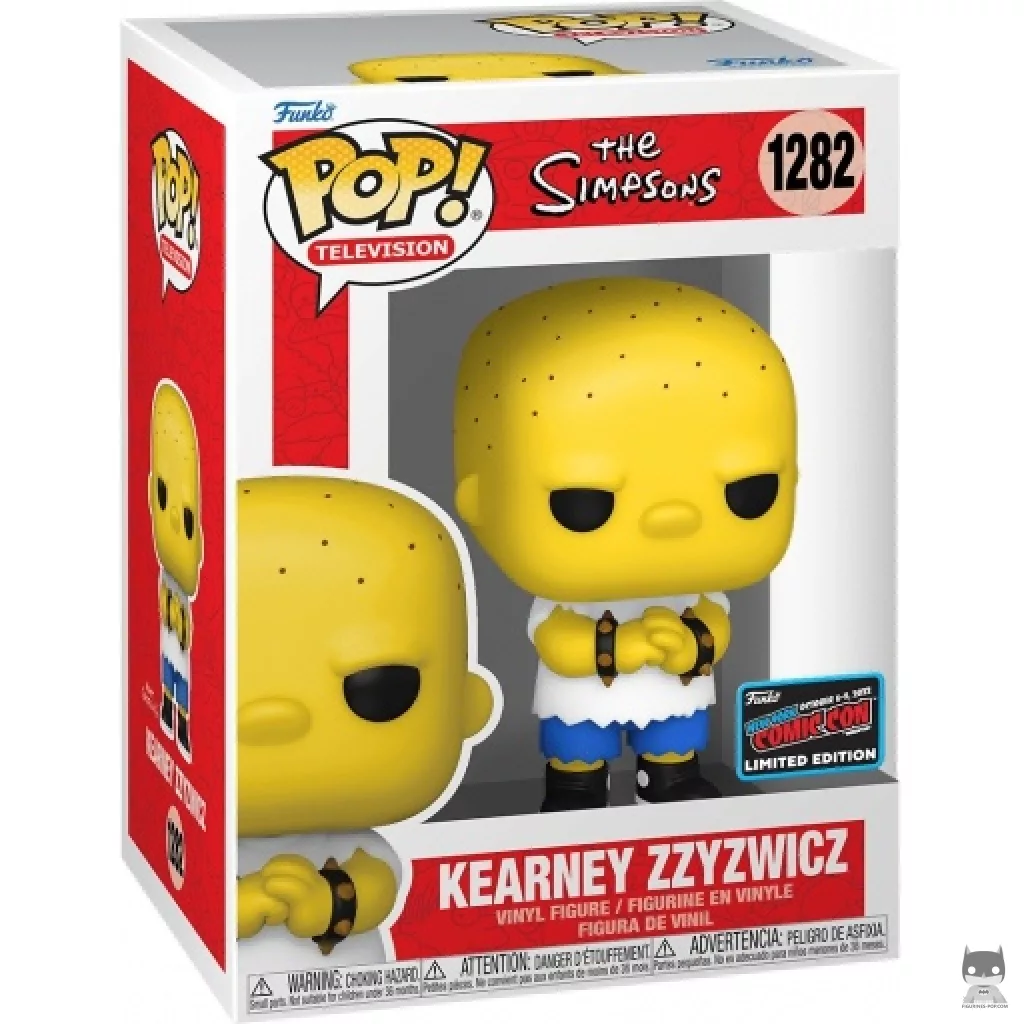 Kearney Zzyzwicz Funko Pop! figure in its box