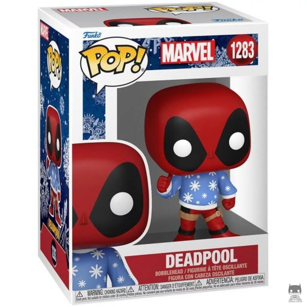 Deadpool (Holiday) Funko Pop! figure in its box