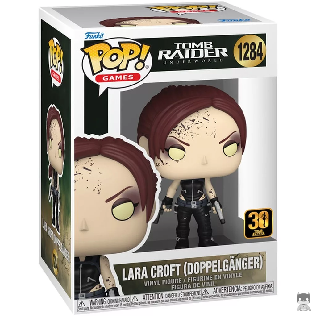 Lara Croft (Doppelgänger) Funko Pop! figure in its box