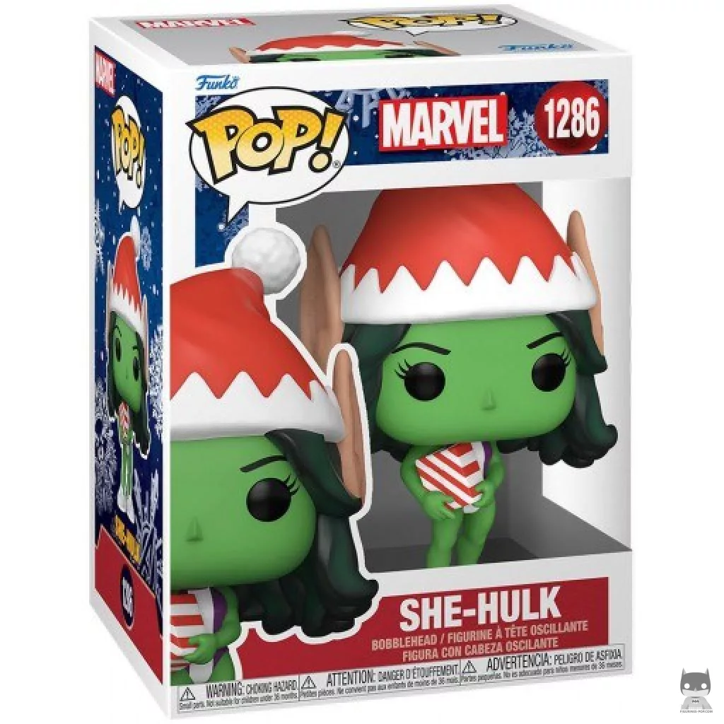 She-Hulk (Holiday) Funko Pop! figure in its box