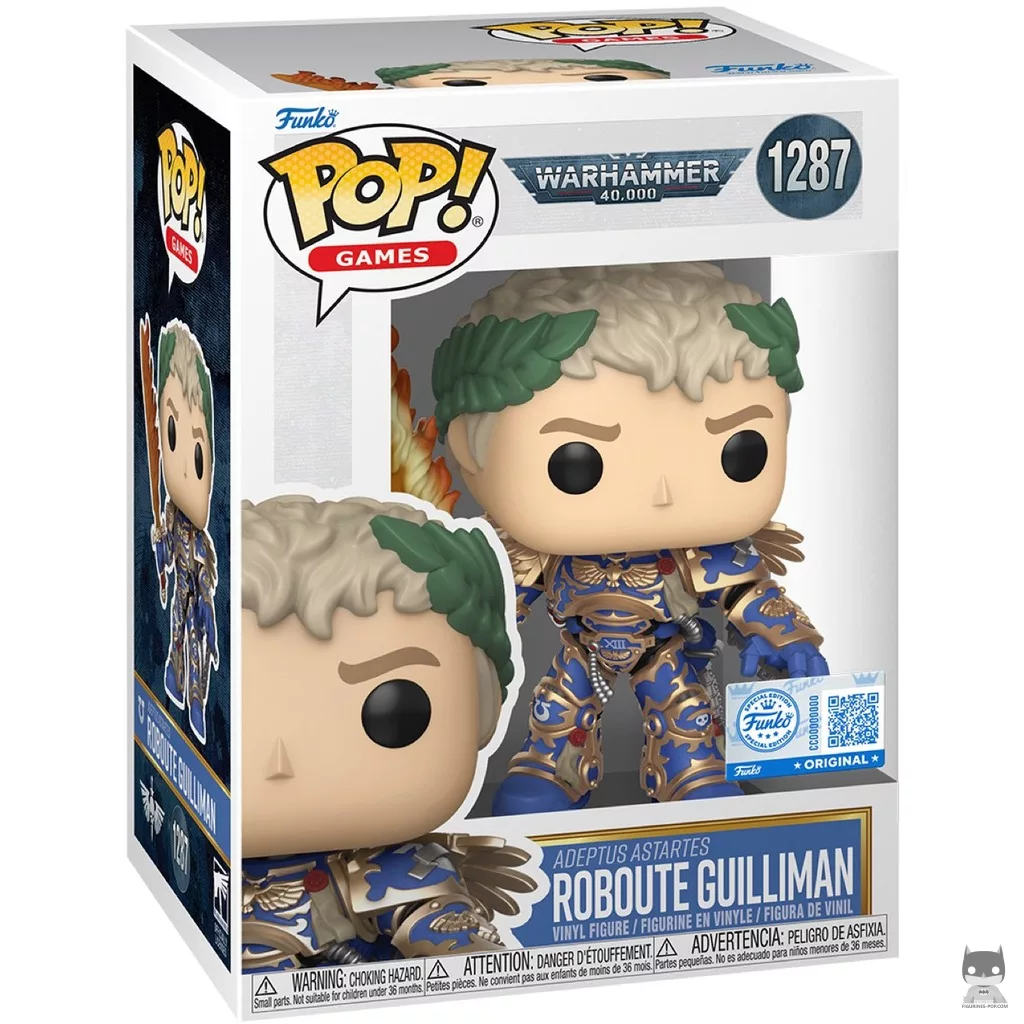 Roboute Guilliman Funko Pop! figure in its box